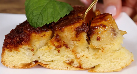 Секрет идеального бананового пирога. Карамель без комков и влажное тесто