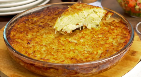 Картофельный кугель -  невероятно вкусная запеканка из простых продуктов