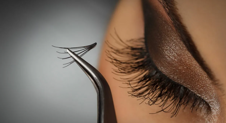 Техника наклеивания пучковых ресниц шаг за шагом