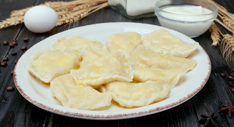 Вареники с творогом