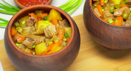 Жаркое в горшочках - вкусный и быстрый ужин для всей семьи