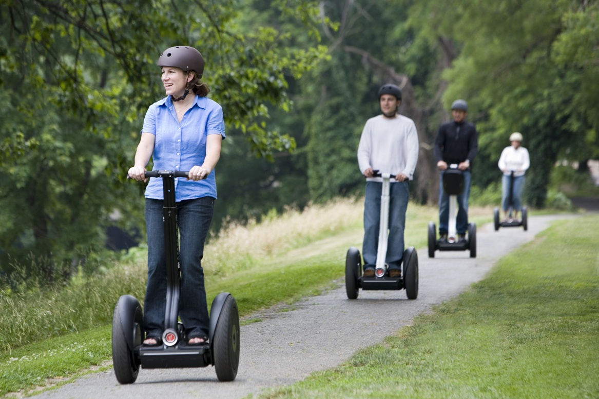 Электрический самокат Segway полиция